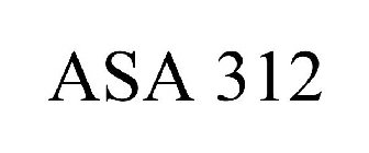 ASA 312