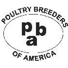 POULTRY BREEDERS OF AMERICA PBA