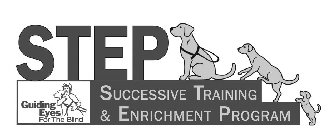 STEP GUIDING EYES FOR THE BLIND SUCCESSIVE TRAINING & ENRICHMENT PROGRAM