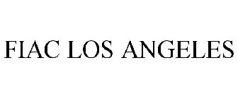 FIAC LOS ANGELES