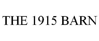 THE 1915 BARN