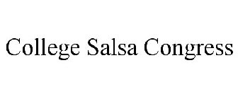 COLLEGE SALSA CONGRESS