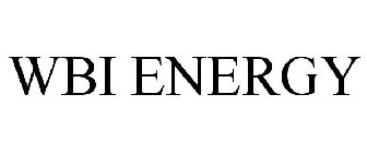 WBI ENERGY