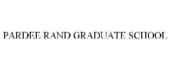 PARDEE RAND GRADUATE SCHOOL