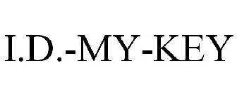 I.D.-MY-KEY