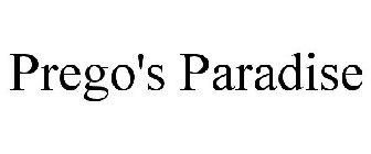 PREGO'S PARADISE
