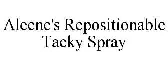 ALEENE'S REPOSITIONABLE TACKY SPRAY