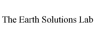THE EARTH SOLUTIONS LAB