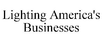 LIGHTING AMERICA'S BUSINESSES