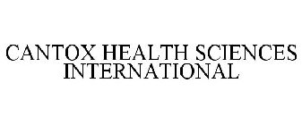 CANTOX HEALTH SCIENCES INTERNATIONAL