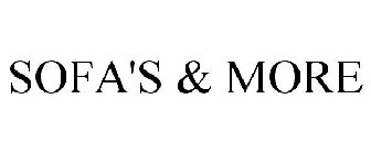 SOFA'S & MORE