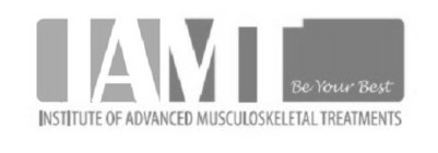 IAMT BE YOUR BEST INSTITUTE OF ADVANCED MUSCULOSKELETAL TREATMENTS