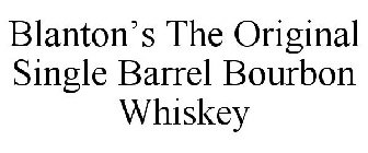 BLANTON'S THE ORIGINAL SINGLE BARREL BOURBON WHISKEY