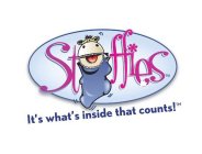 ST FFIES IT'S WHAT'S INSIDE THAT COUNTS!