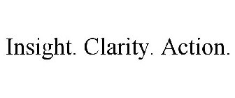 INSIGHT. CLARITY. ACTION.