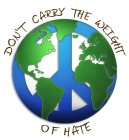 DON'T CARRY THE WEIGHT OF HATE