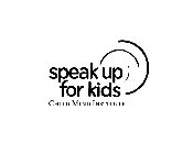 SPEAK UP FOR KIDS CHILD MIND INSTITUTE