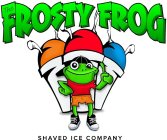 THE FROSTY FROG SHAVED ICE COMPANY