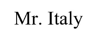 MR. ITALY