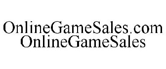 ONLINEGAMESALES.COM ONLINEGAMESALES