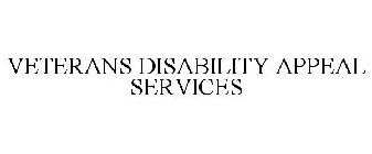 VETERANS DISABILITY APPEAL SERVICES
