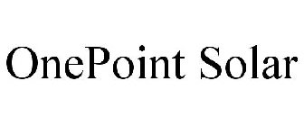 ONEPOINT SOLAR