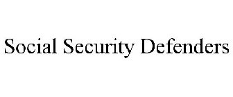 SOCIAL SECURITY DEFENDERS