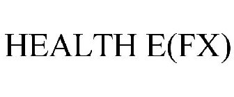 HEALTH E(FX)