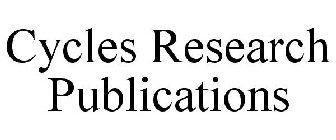 CYCLES RESEARCH PUBLICATIONS