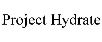 PROJECT HYDRATE