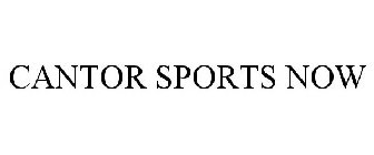 CANTOR SPORTS NOW