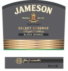 JAMESON ESTABLISHED SINCE 1780 TRIPLE DISTILLED SELECT RESERVE SINGLE DISTILLERY BLACK BARREL JJ&S JOHN JAMESON & SON LIMITED JOHN JAMESON & SON PRODUCT OF IRELAND