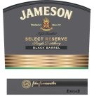 JAMESON ESTABLISHED SINCE 1780 TRIPLE DISTILLED SELECT RESERVE SINGLE DISTILLERY BLACK BARREL JJ&S JOHN JAMESON & SON LIMITED JOHN JAMESON & SON PRODUCT OF IRELANDSTILLED SELECT RESERVE SINGLE DISTILL