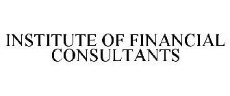 INSTITUTE OF FINANCIAL CONSULTANTS