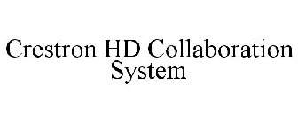 CRESTRON HD COLLABORATION SYSTEM