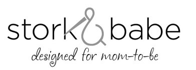 STORK & BABE DESIGNED FOR MOM-TO-BE