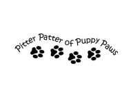 PITTER PATTER OF PUPPY PAWS