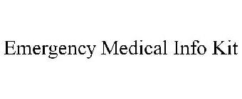 EMERGENCY MEDICAL INFO KIT