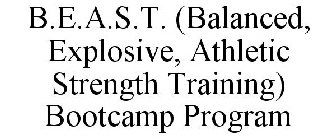 B.E.A.S.T. (BALANCED, EXPLOSIVE, ATHLETIC STRENGTH TRAINING) BOOTCAMP PROGRAM