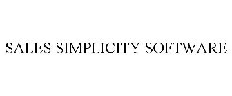 SALES SIMPLICITY SOFTWARE