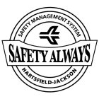 SAFETY MANAGEMENT SYSTEM HARTSFIELD-JACKSON SAFETY ALWAYS