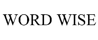 WORD WISE