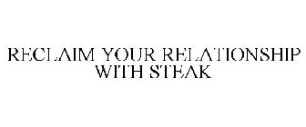 RECLAIM YOUR RELATIONSHIP WITH STEAK