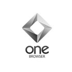 ONE BROWSER