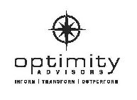 OPTIMITY ADVISORS INFORM | TRANSFORM | OUTPERFORM