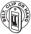 BELT, CLIP OR HANG