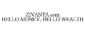 ZIVANTA.COM HELLO MONEY, HELLO WEALTH