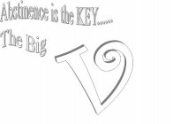 ABSTINENCE IS THE KEY......THE BIG V