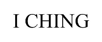 I CHING