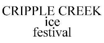 CRIPPLE CREEK ICE FESTIVAL